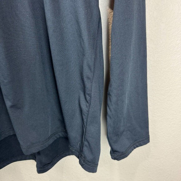 Spyder Active Mens 1/4 Zip Tech Pullover Sweater Size S/P Black Mock Neck - Picture 7 of 14